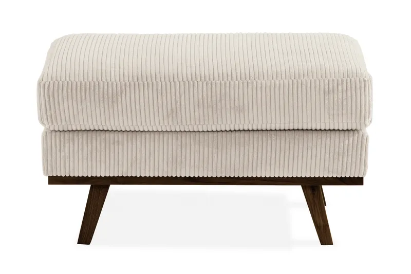 Copenhagen fodskammel Fløjl - Beige - Møbler - Stole & lænestole - Taburet & skammel - Puf