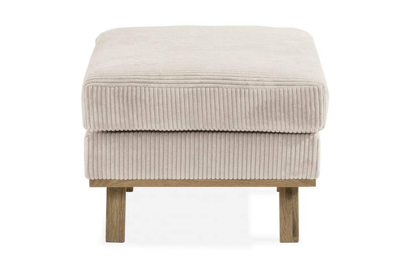 Copenhagen fodskammel Fløjl - Beige - Møbler - Stole & lænestole - Taburet & skammel - Puf