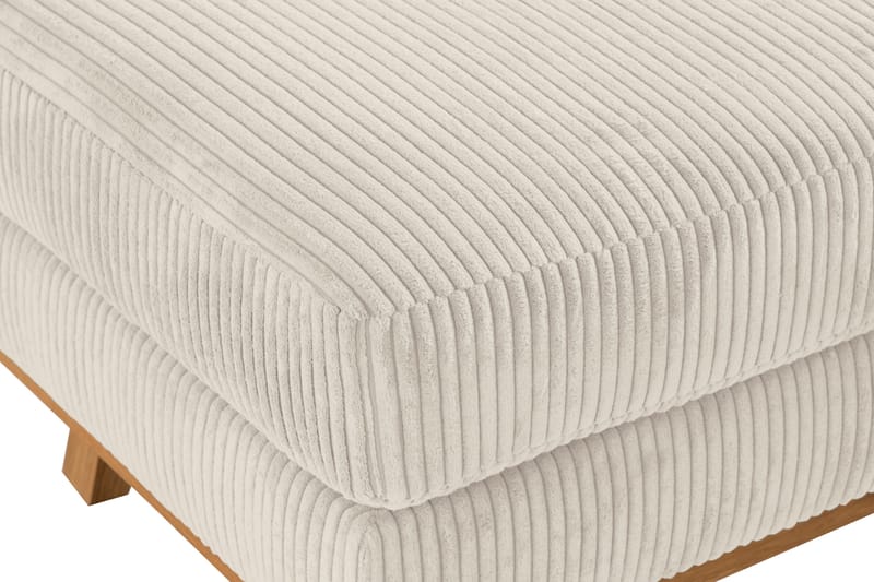 Copenhagen fodskammel Fløjl - Beige - Møbler - Stole & lænestole - Taburet & skammel - Puf