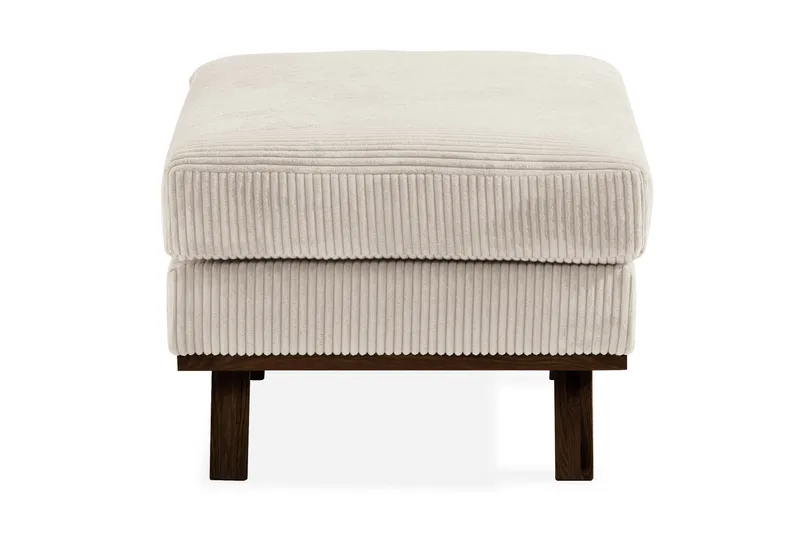 Copenhagen fodskammel Fløjl - Beige - Møbler - Stole & lænestole - Taburet & skammel - Puf
