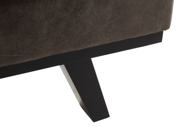 Copenhagen Fodskammel Læder look - Mørkegrå - Møbler - Stole & lænestole - Taburet & skammel - Puf