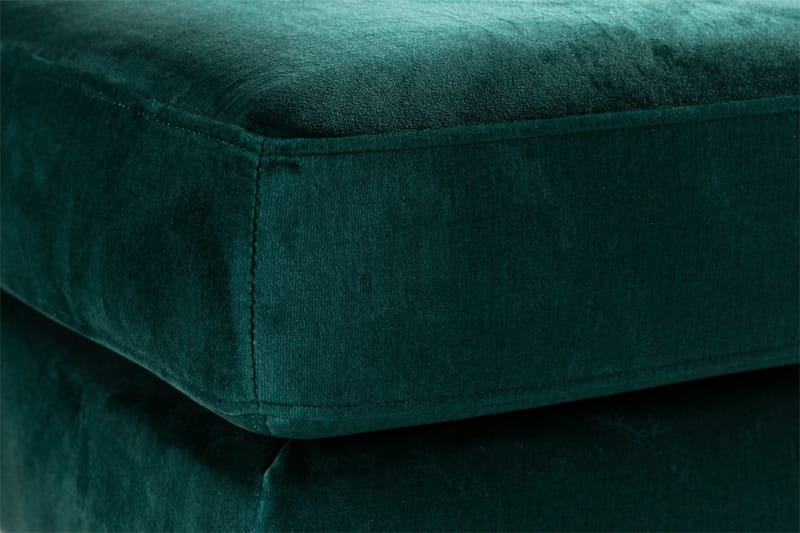 Copenhagen Fodskammel Velour - Grøn - Møbler - Stole & lænestole - Taburet & skammel - Puf