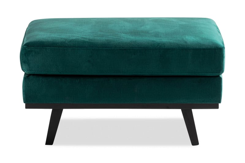 Copenhagen Fodskammel Velour - Grøn - Møbler - Stole & lænestole - Taburet & skammel - Puf