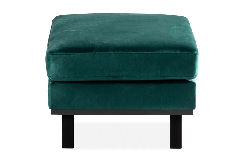 Copenhagen Fodskammel Velour - Grøn - Møbler - Stole & lænestole - Taburet & skammel - Puf
