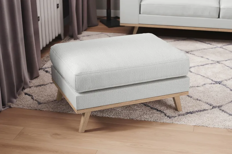 Copenhagen Puf - Hørgrå - Møbler - Stole & lænestole - Taburet & skammel - Puf