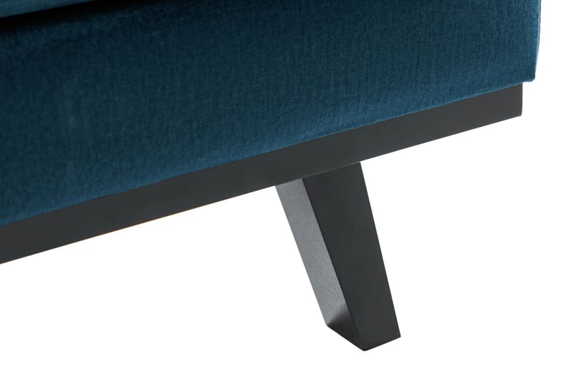 Copenhagen Puf Velour - Blå - Møbler - Stole & lænestole - Taburet & skammel - Puf