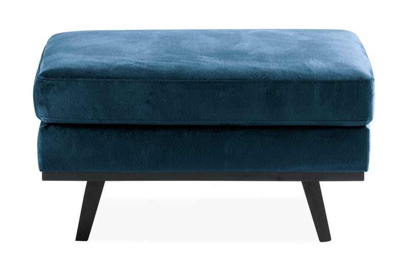 Copenhagen Puf Velour - Blå - Møbler - Stole & lænestole - Taburet & skammel - Puf