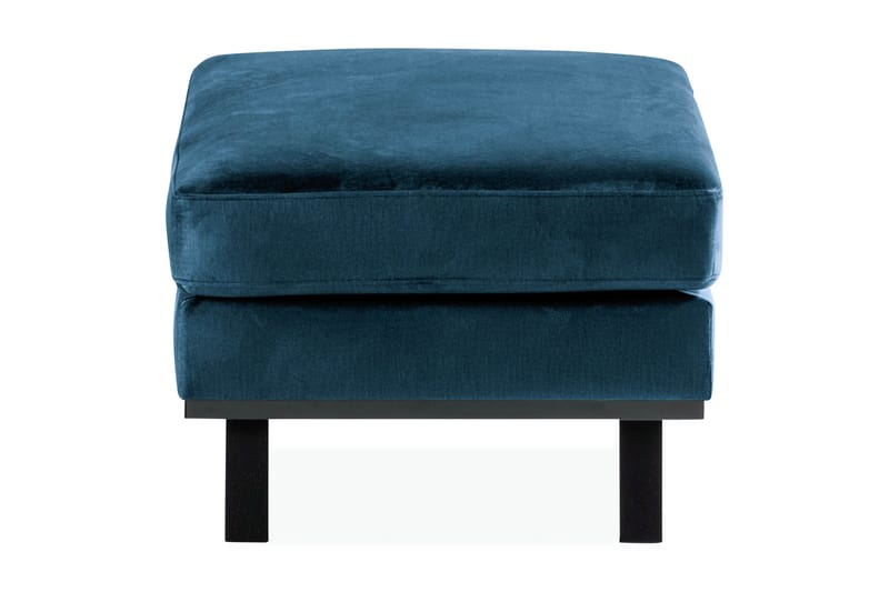 Copenhagen Puf Velour - Blå - Møbler - Stole & lænestole - Taburet & skammel - Puf