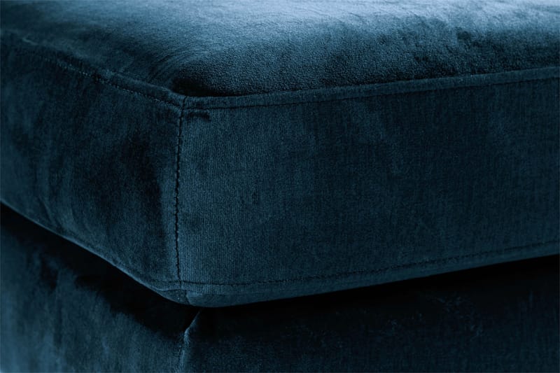 Copenhagen Puf Velour - Blå - Møbler - Stole & lænestole - Taburet & skammel - Puf