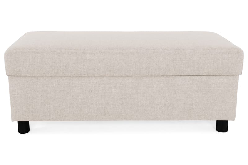 Crazy Fodskammel med Opbevaring 120x50 - Beige - Møbler - Stole & lænestole - Taburet & skammel - Puf