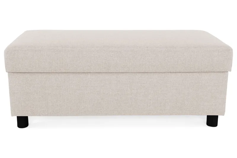 Crazy Fodskammel med Opbevaring 120x50 - Beige - Møbler - Stole & lænestole - Taburet & skammel - Puf