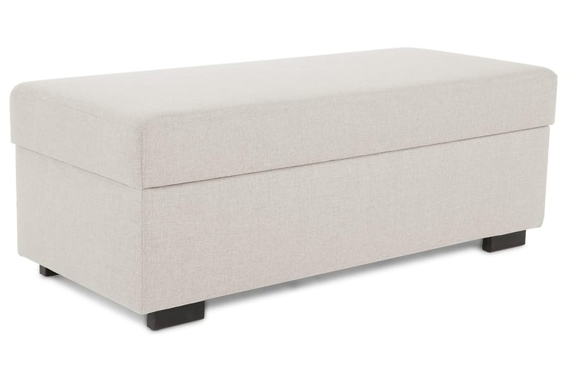 Crazy Fodskammel med Opbevaring 120x50 - Beige - Møbler - Stole & lænestole - Taburet & skammel - Puf