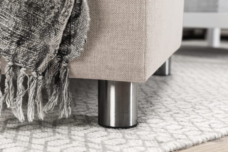 Crazy Fodskammel med Opbevaring 120x50 - Beige - Møbler - Stole & lænestole - Taburet & skammel - Puf