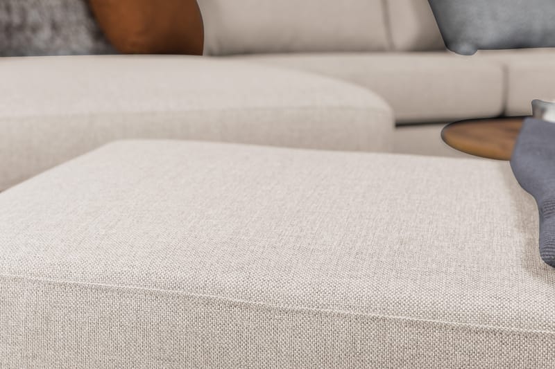 Crazy Fodskammel med Opbevaring 120x50 - Beige - Møbler - Stole & lænestole - Taburet & skammel - Puf