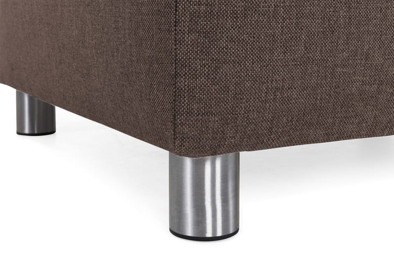 Crazy Fodskammel med Opbevaring 120x50 - Brun - Møbler - Stole & lænestole - Taburet & skammel - Puf