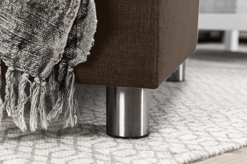 Crazy Fodskammel med Opbevaring 120x50 - Brun - Møbler - Stole & lænestole - Taburet & skammel - Puf