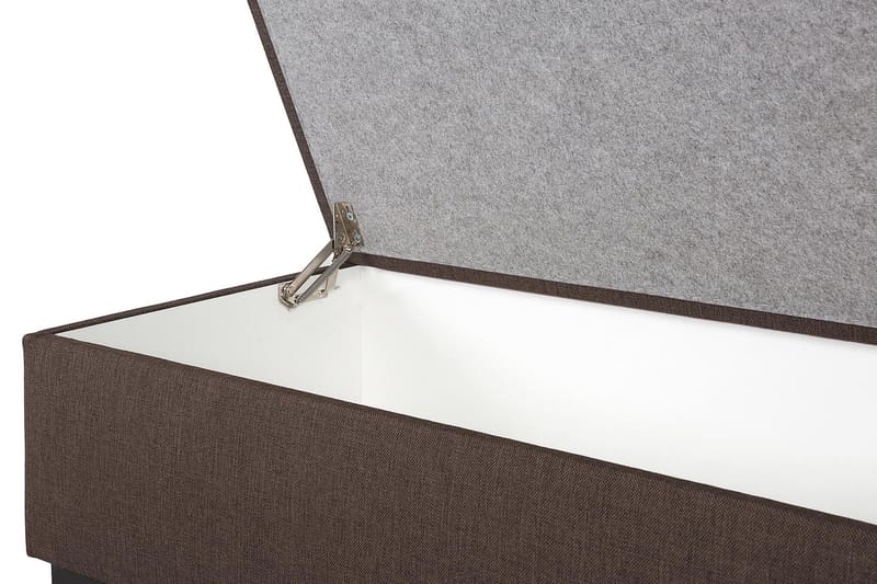 Crazy Fodskammel med Opbevaring 120x50 - Brun - Møbler - Stole & lænestole - Taburet & skammel - Puf