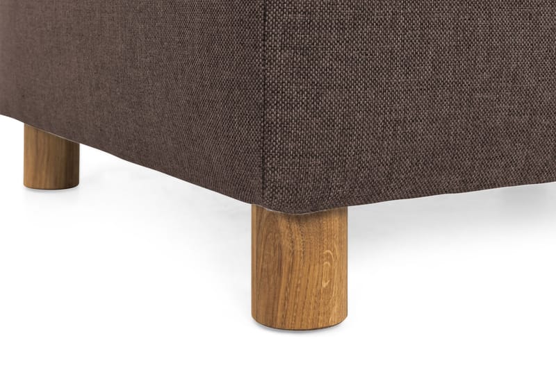 Crazy Fodskammel med Opbevaring 120x50 - Brun - Møbler - Stole & lænestole - Taburet & skammel - Puf