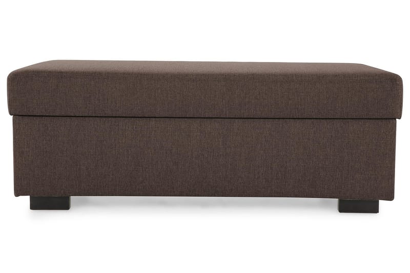 Crazy Fodskammel med Opbevaring 120x50 - Brun - Møbler - Stole & lænestole - Taburet & skammel - Puf