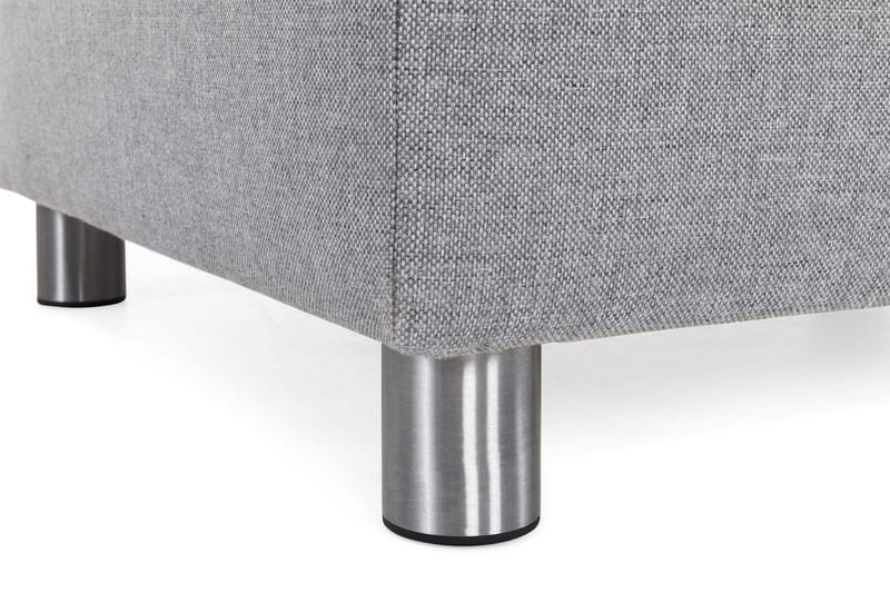 Crazy Fodskammel med Opbevaring 120x50 - Lysegrå - Møbler - Stole & lænestole - Taburet & skammel - Puf