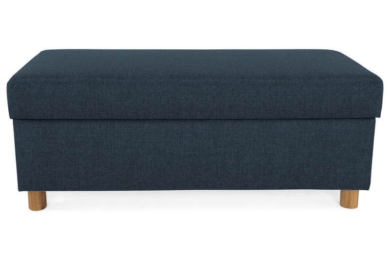 Crazy Fodskammel med Opbevaring 120x50 - Mørkeblå - Møbler - Stole & lænestole - Taburet & skammel - Puf