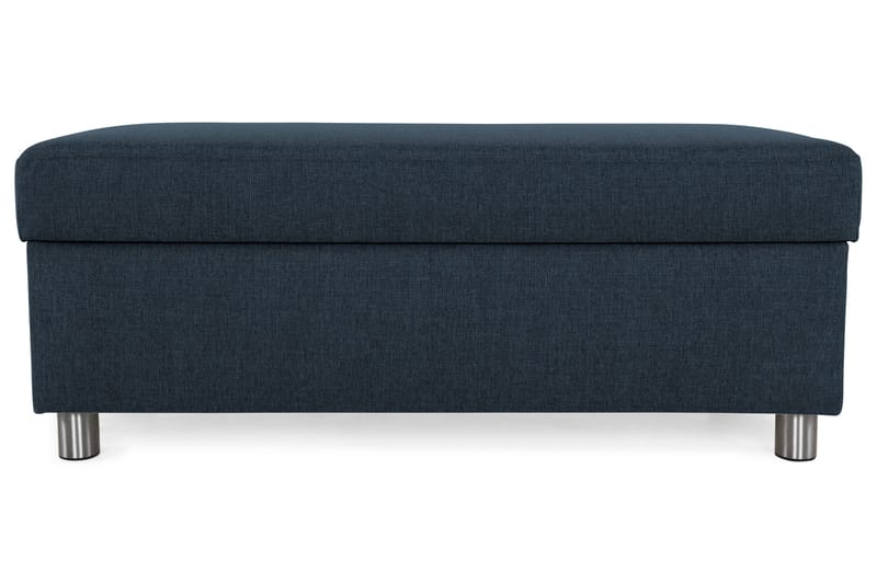 Crazy Fodskammel med Opbevaring 120x50 - Mørkeblå - Møbler - Stole & lænestole - Taburet & skammel - Puf