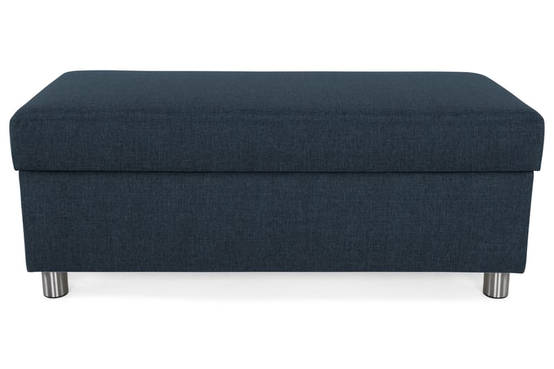 Crazy Fodskammel med Opbevaring 120x50 - Mørkeblå - Møbler - Stole & lænestole - Taburet & skammel - Puf