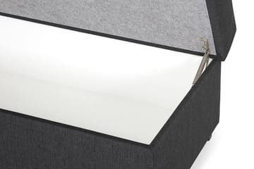 Crazy Fodskammel med Opbevaring 120x50 - Mørkegrå - Møbler - Stole & lænestole - Taburet & skammel - Puf