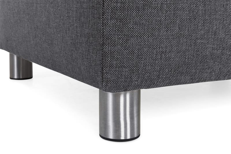 Crazy Fodskammel med Opbevaring 120x50 - Mørkegrå - Møbler - Stole & lænestole - Taburet & skammel - Puf