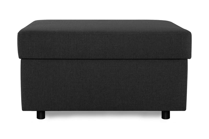Crazy Fodskammel med Opbevaring 80x65 - Antracit - Møbler - Stole & lænestole - Taburet & skammel - Puf