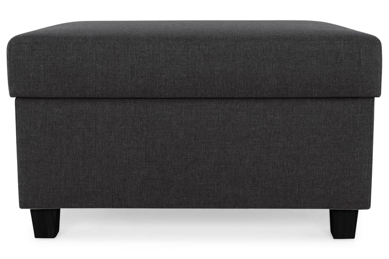 Crazy Fodskammel med Opbevaring 80x65 - Antracit - Møbler - Stole & lænestole - Taburet & skammel - Puf