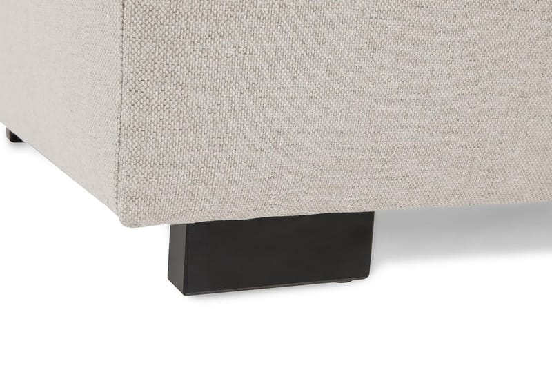 Crazy Fodskammel med Opbevaring 80x65 - Beige - Puf