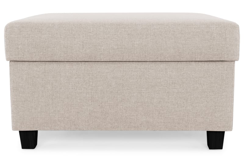 Crazy Fodskammel med Opbevaring 80x65 - Beige - Møbler - Stole & lænestole - Taburet & skammel - Puf