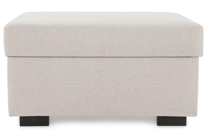 Crazy Fodskammel med Opbevaring 80x65 - Beige - Møbler - Stole & lænestole - Taburet & skammel - Puf