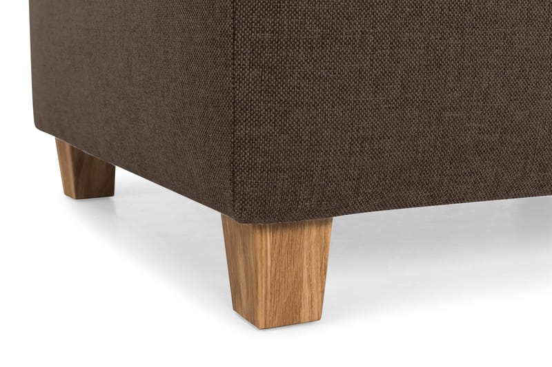 Crazy Fodskammel med Opbevaring 80x65 - Brun - Møbler - Stole & lænestole - Taburet & skammel - Puf