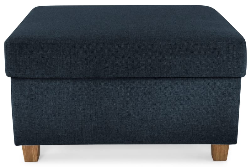 Crazy Fodskammel med Opbevaring 80x65 - Mørkeblå - Møbler - Stole & lænestole - Taburet & skammel - Puf