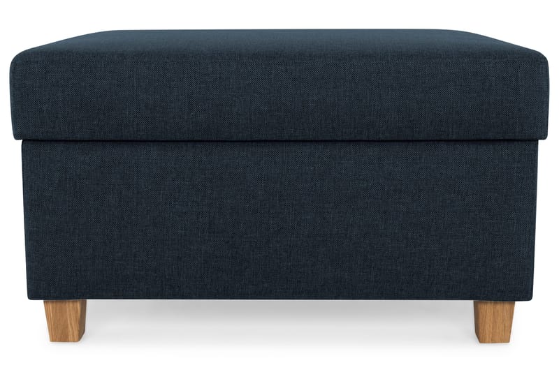Crazy Fodskammel med Opbevaring 80x65 - Mørkeblå - Møbler - Stole & lænestole - Taburet & skammel - Puf