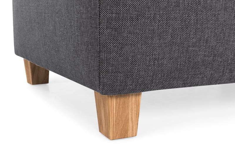 Crazy Fodskammel med Opbevaring 80x65 - Mørkegrå - Møbler - Stole & lænestole - Taburet & skammel - Puf