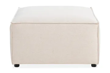 Cubo 1-personers Rektangulær Fodskammelmodul i Stof 80 cm bred - Beige - Møbler - Stole & lænestole - Taburet & skammel - Puf