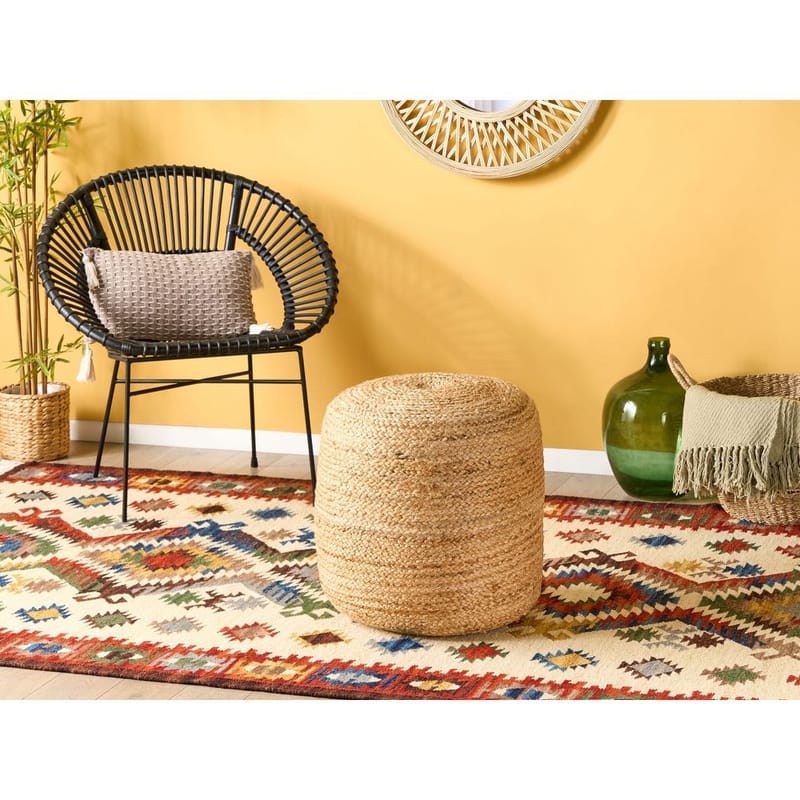 Puf Dalama - Beige - Møbler - Stole & lænestole - Taburet & skammel - Ottoman