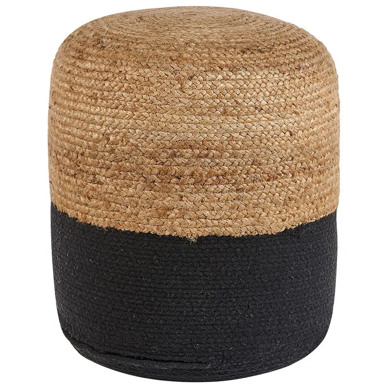 Puf Dalama, Sort, beige