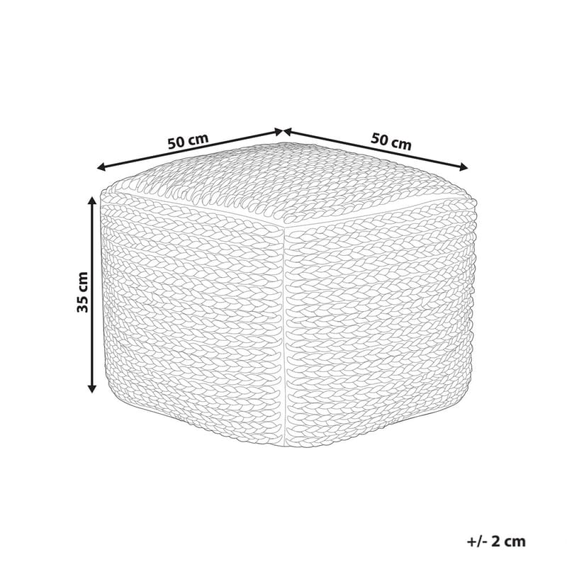 Puf Daman - Møbler - Stole & lænestole - Taburet & skammel - Ottoman