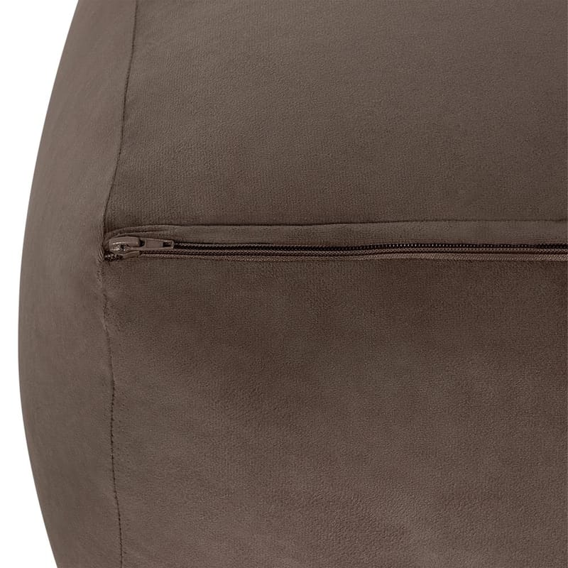 Puf Dareyn - Brun, Beige - Møbler - Stole & lænestole - Taburet & skammel - Ottoman