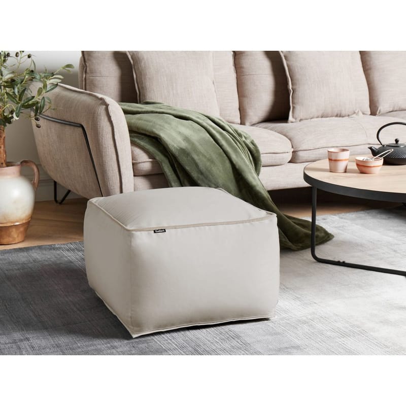 Puf Dareyn - Lys beige - Møbler - Stole & lænestole - Taburet & skammel - Ottoman