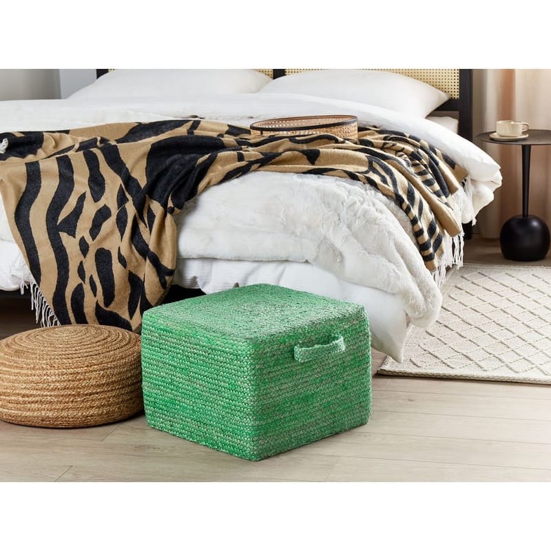 Puf Dhadar - Grøn - Møbler - Stole & lænestole - Taburet & skammel - Ottoman