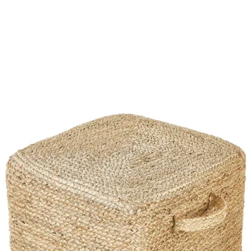 Puf Dhadar - Naturlig, beige - Møbler - Stole & lænestole - Taburet & skammel - Ottoman