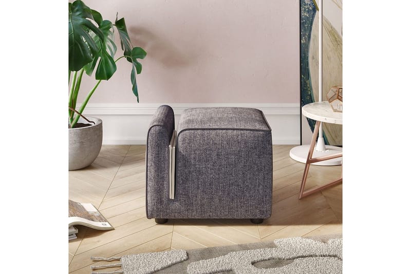 Puf Djarhint Grå - Grå - Møbler - Stole & lænestole - Taburet & skammel - Ottoman