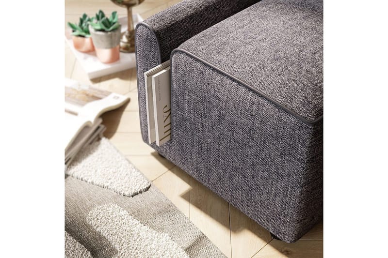 Puf Djarhint Grå - Grå - Møbler - Stole & lænestole - Taburet & skammel - Ottoman