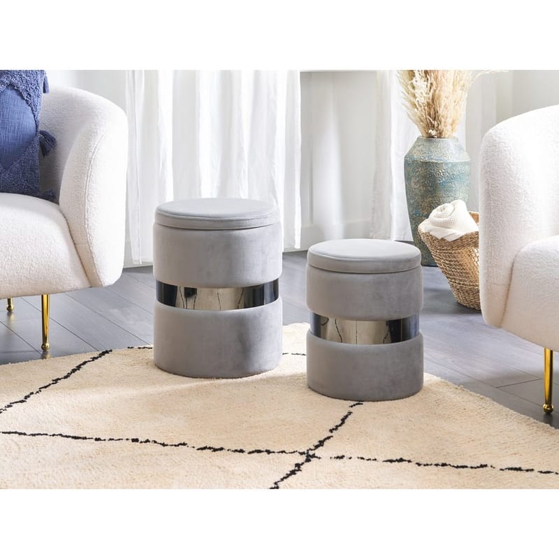Puf Doris 2-pak - Møbler - Stole & lænestole - Taburet & skammel - Ottoman