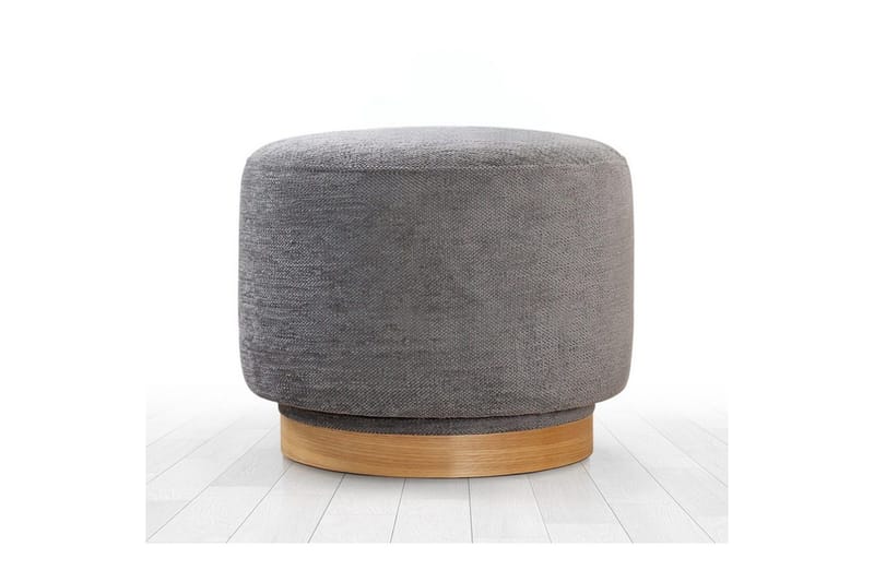 Puf Doroufield Grå - Grå - Møbler - Stole & lænestole - Taburet & skammel - Ottoman